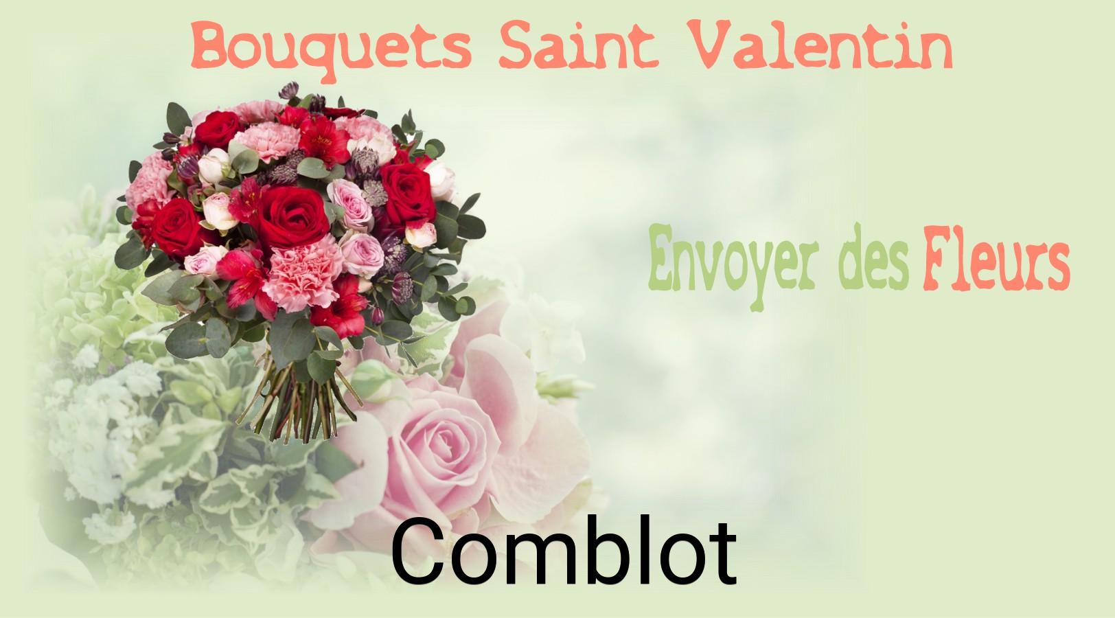Roses de Saint-Valentin livrées à Comblot